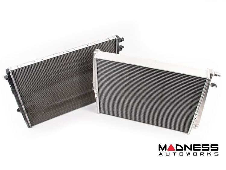 Toyota Supra Performance Chargecooler Radiator - Raw Finish